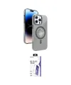ieg™ iPhone 16 Pro Max Kılıf Nova Modern Prime - Siyah Bilvis 3X AR HD Cam Ekran Koruyucu