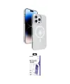 ieg™ iPhone 16 Pro Max Kılıf Nova Modern Prime - Siyah Bilvis 3X AR HD Cam Ekran Koruyucu