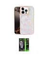 ieg™ iPhone 16 Pro Max Kılıf Odak Prime - Şeffaf 360 Full Body Arka Koruyucu