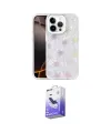 ieg™ iPhone 16 Pro Max Kılıf Odak Prime - Siyah Bilvis 5in1 5D Magic Hayalet Cam Ekran Koruyucu
