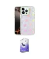 ieg™ iPhone 16 Pro Max Kılıf Odak Prime - Siyah Bilvis 5in1 5D Magic Hayalet Cam Ekran Koruyucu