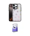 ieg™ iPhone 16 Pro Max Kılıf Odak Prime - Siyah Bilvis 5in1 5D Magic Hayalet Cam Ekran Koruyucu