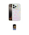 ieg™ iPhone 16 Pro Max Kılıf Odak Prime - Siyah Buffer Hayalet Cam Ekran Koruyucu