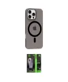 ieg™ iPhone 16 Pro Max Kılıf Pusula Form Özel Seri - Şeffaf 360 Full Body Arka Koruyucu