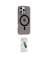 ieg™ iPhone 16 Pro Max Kılıf Pusula Form Özel Seri - Şeffaf Pasifik Cam Ekran Koruyucu