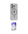 ieg™ iPhone 16 Pro Max Kılıf Pusula Form Özel Seri - Siyah Bilvis 5in1 3D Magic Cam Ekran Koruyucu