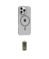 ieg™ iPhone 16 Pro Max Kılıf Pusula Form Özel Seri - Siyah Joko Magic 5D Hayalet Cam