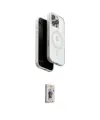 ieg™ iPhone 16 Pro Max Kılıf Pusula Form Serisi - Siyah Bilvis 3D Cam Ekran Koruyucu