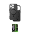 ieg™ iPhone 16 Pro Max Kılıf Pusula Işık Koleksiyonu - Şeffaf 360 Full Body Arka Koruyucu