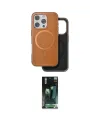 ieg™ iPhone 16 Pro Max Kılıf Pusula Işık Koleksiyonu - Siyah 360 Mat Full Body Arka Koruyucu