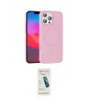 ieg™ iPhone 16 Pro Max Kılıf Siluet Doku Özel Seri - Şeffaf Pasifik Cam Ekran Koruyucu