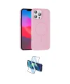 ieg™ iPhone 16 Pro Max Kılıf Siluet Doku Özel Seri - Siyah 3D Antistatik Cam Ekran Koruyucu