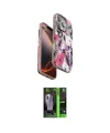 ieg™ iPhone 16 Pro Max Kılıf Siluet Doku - Şeffaf 360 Full Body Arka Koruyucu