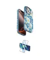 ieg™ iPhone 16 Pro Max Kılıf Siluet Doku - Siyah 3D Antistatik Cam Ekran Koruyucu