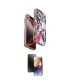ieg™ iPhone 16 Pro Max Kılıf Siluet Doku - Siyah 3D Antistatik Mat Seramik Nano Ekran Koruyucu