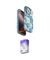 ieg™ iPhone 16 Pro Max Kılıf Siluet Doku - Siyah Bilvis 5in1 3D Magic Cam Ekran Koruyucu