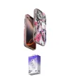 ieg™ iPhone 16 Pro Max Kılıf Siluet Doku - Siyah Bilvis 5in1 3D Magic Cam Ekran Koruyucu