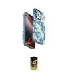 ieg™ iPhone 16 Pro Max Kılıf Siluet Doku - Siyah Buffer Cam Ekran Koruyucu