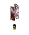 ieg™ iPhone 16 Pro Max Kılıf Siluet Doku - Siyah Buffer Cam Ekran Koruyucu