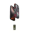 ieg™ iPhone 16 Pro Max Kılıf Siluet Doku - Siyah Joko Magic 5D Hayalet Cam