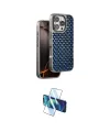 ieg™ iPhone 16 Pro Max Kılıf Siluet Form Serisi - Siyah 3D Antistatik Cam Ekran Koruyucu