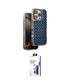 ieg™ iPhone 16 Pro Max Kılıf Siluet Form Serisi - Siyah Bilvis 3X AR Hayalet Cam Ekran Koruyucu