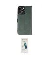 ieg™ iPhone 16 Pro Max Kılıf Siluet Işık Serisi - Şeffaf Pasifik Cam Ekran Koruyucu