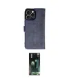 ieg™ iPhone 16 Pro Max Kılıf Siluet Işık Serisi - Siyah 360 Mat Full Body Arka Koruyucu