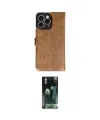 ieg™ iPhone 16 Pro Max Kılıf Siluet Işık Serisi - Siyah 360 Mat Full Body Arka Koruyucu