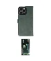 ieg™ iPhone 16 Pro Max Kılıf Siluet Işık Serisi - Siyah 360 Mat Full Body Arka Koruyucu