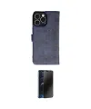 ieg™ iPhone 16 Pro Max Kılıf Siluet Işık Serisi - Siyah 3D Antistatik Hayalet Cam Ekran Koruyucu