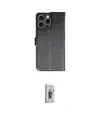 ieg™ iPhone 16 Pro Max Kılıf Siluet Işık Serisi - Siyah Bilvis 3D Cam Ekran Koruyucu