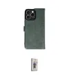 ieg™ iPhone 16 Pro Max Kılıf Siluet Işık Serisi - Siyah Bilvis 3D Cam Ekran Koruyucu
