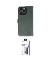 ieg™ iPhone 16 Pro Max Kılıf Siluet Işık Serisi - Siyah Bilvis 3X AR Hayalet Cam Ekran Koruyucu