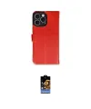 ieg™ iPhone 16 Pro Max Kılıf Siluet Işık Serisi - Siyah Buffer Hayalet Cam Ekran Koruyucu