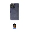ieg™ iPhone 16 Pro Max Kılıf Siluet Işık Serisi - Siyah Buffer Hayalet Cam Ekran Koruyucu