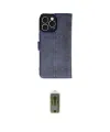 ieg™ iPhone 16 Pro Max Kılıf Siluet Işık Serisi - Siyah Joko Magic 5D Hayalet Cam