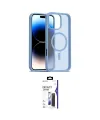 ieg™ iPhone 16 Pro Max Kılıf Siluet Minimal Prime - Siyah Bilvis 3X AR Hayalet Cam Ekran Koruyucu