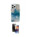 ieg™ iPhone 16 Pro Max Kılıf Ufuk Doku Prime - Siyah 3D Antistatik Mat Seramik Nano Ekran Koruyucu