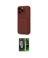 ieg™ iPhone 16 Pro Max Kılıf Vadi Çizgi Prime - Şeffaf 360 Full Body Arka Koruyucu