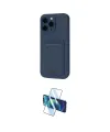 ieg™ iPhone 16 Pro Max Kılıf Vadi Çizgi Prime - Siyah 3D Antistatik Cam Ekran Koruyucu