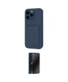ieg™ iPhone 16 Pro Max Kılıf Vadi Çizgi Prime - Siyah 3D Antistatik Hayalet Cam Ekran Koruyucu