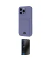 ieg™ iPhone 16 Pro Max Kılıf Vadi Çizgi Prime - Siyah 3D Antistatik Hayalet Cam Ekran Koruyucu