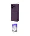 ieg™ iPhone 16 Pro Max Kılıf Vadi Çizgi Prime - Siyah Bilvis 5in1 3D Magic Cam Ekran Koruyucu