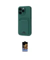 ieg™ iPhone 16 Pro Max Kılıf Vadi Çizgi Prime - Siyah Buffer Hayalet Cam Ekran Koruyucu
