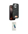 ieg™ iPhone 16 Pro Max Kılıf Vadi Klasik Serisi - Şeffaf Pasifik Cam Ekran Koruyucu