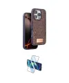 ieg™ iPhone 16 Pro Max Kılıf Vadi Klasik Serisi - Siyah 3D Antistatik Cam Ekran Koruyucu