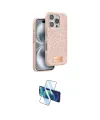 ieg™ iPhone 16 Pro Max Kılıf Vadi Klasik Serisi - Siyah 3D Antistatik Cam Ekran Koruyucu
