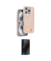 ieg™ iPhone 16 Pro Max Kılıf Vadi Klasik Serisi - Siyah 3D Antistatik Hayalet Cam Ekran Koruyucu