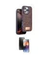 ieg™ iPhone 16 Pro Max Kılıf Vadi Klasik Serisi - Siyah 3D Antistatik Mat Seramik Nano Ekran Koruyucu